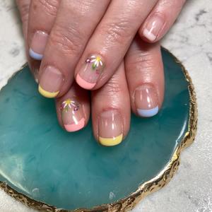 Elegant Nails | Blush & Brow