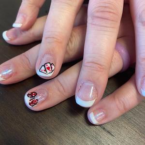 Casino Night Nail Art | Blush & Brow