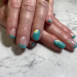 Spring Manicure | Blush & Brow