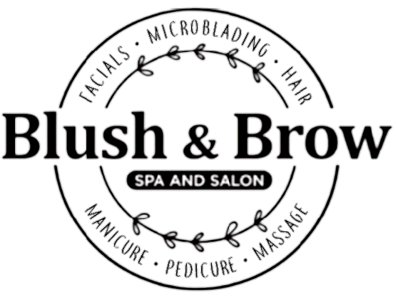 Blush & Brow Spa and Salon logo