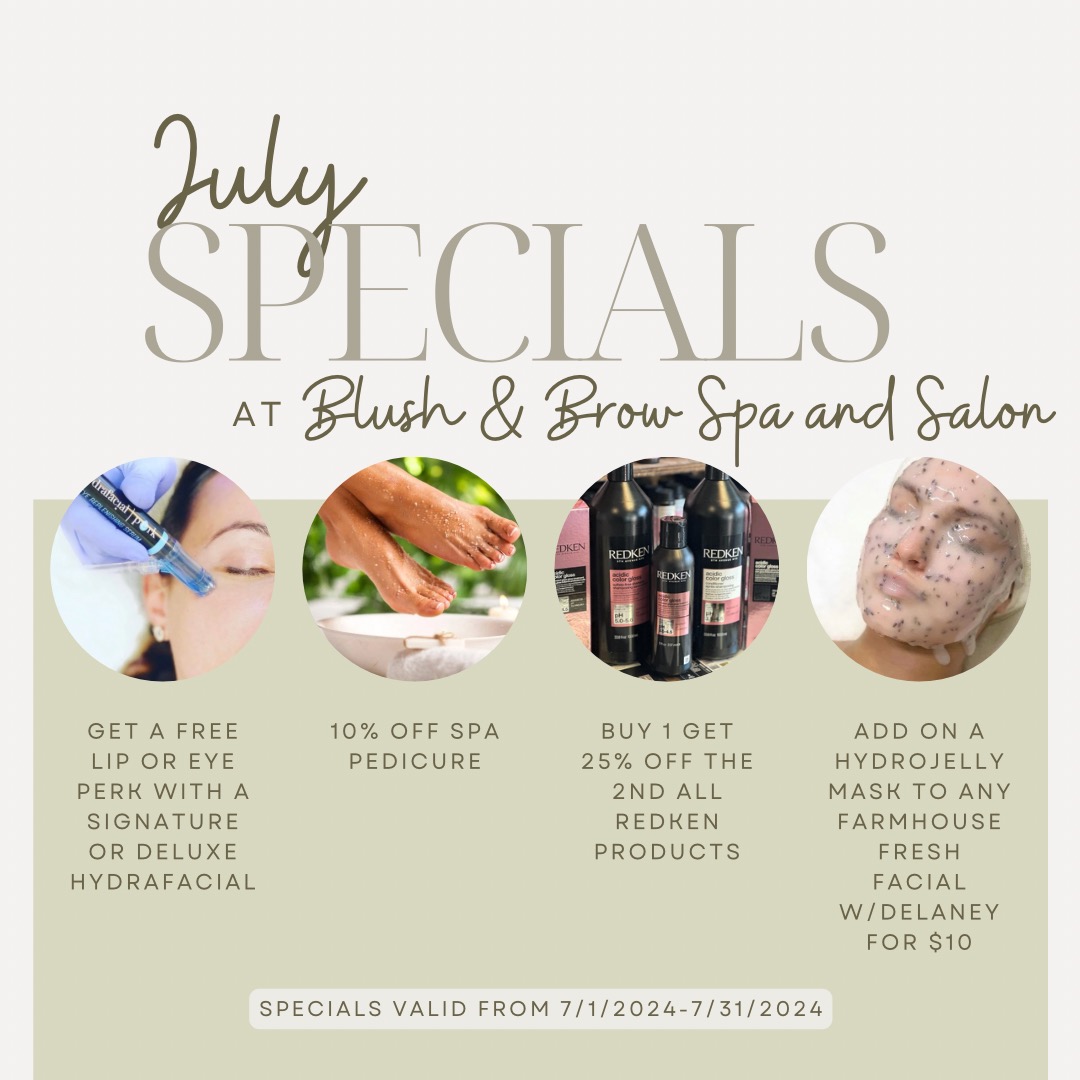 Specials Blush & Brow Spa & Salon